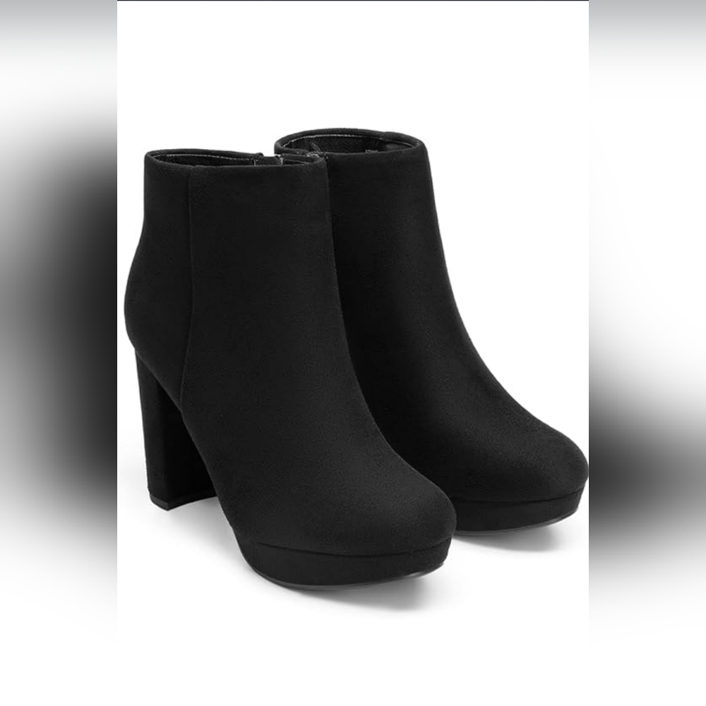 Dream Pairs Black Ankle Booties